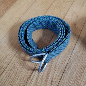 🥳HOST PICK🥳 LLBean cotton plaid belt, M/L